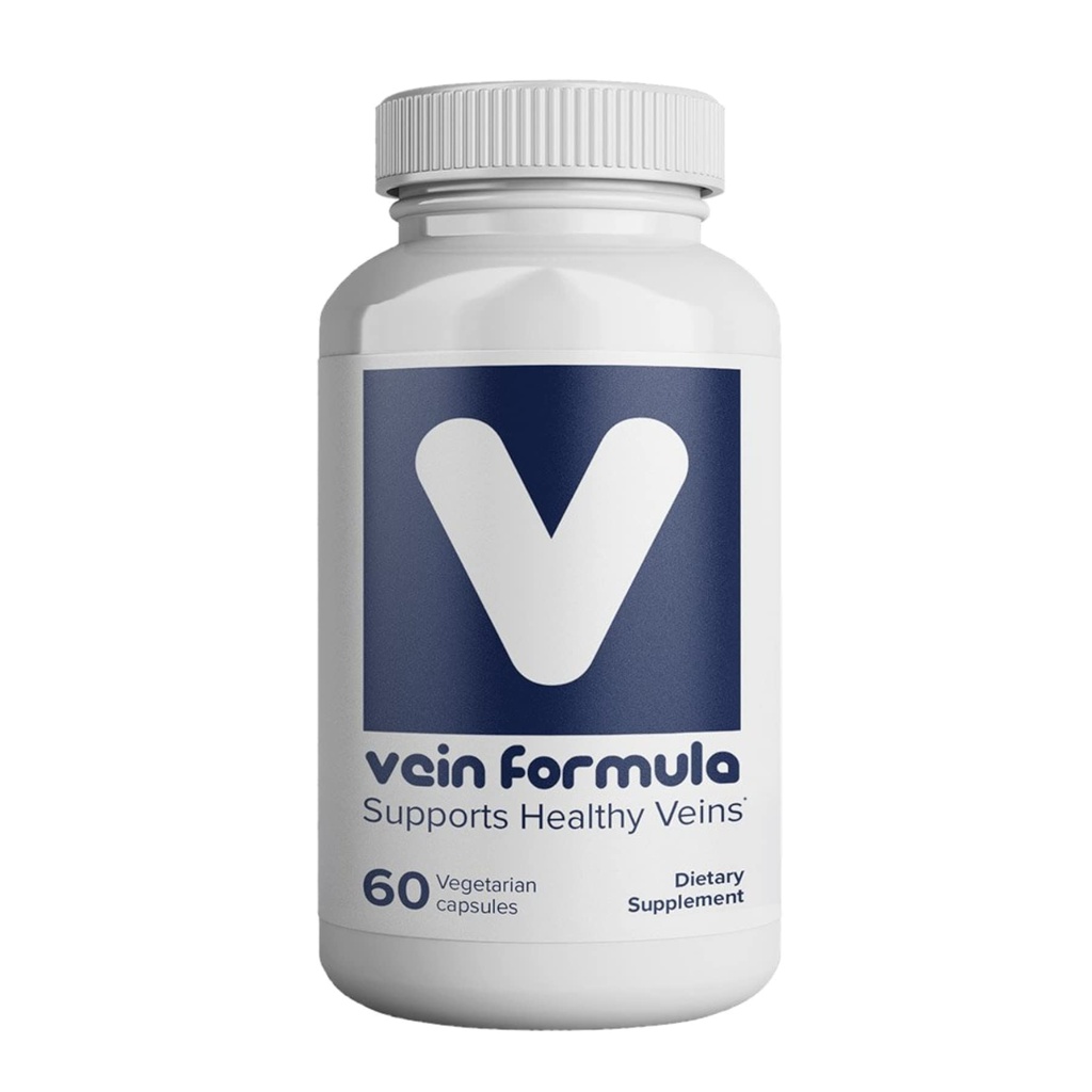VITASUPPORTMD Vein Formula, krążenie krwi i suplement Vein nogi, 60 Kapsułki, Diosmin Hesperidin 667 mg z MPFF, Mikronizowane bioflawonoidy