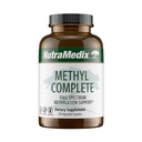 NutraMedix Metal Complete - Kompletna metylacja i wsparcie energetyczne kapsułki - Witamina B2, B6, B12 & Folate - z jednowodzian kreatynowy i Betaine Bezwodny (120 Count)