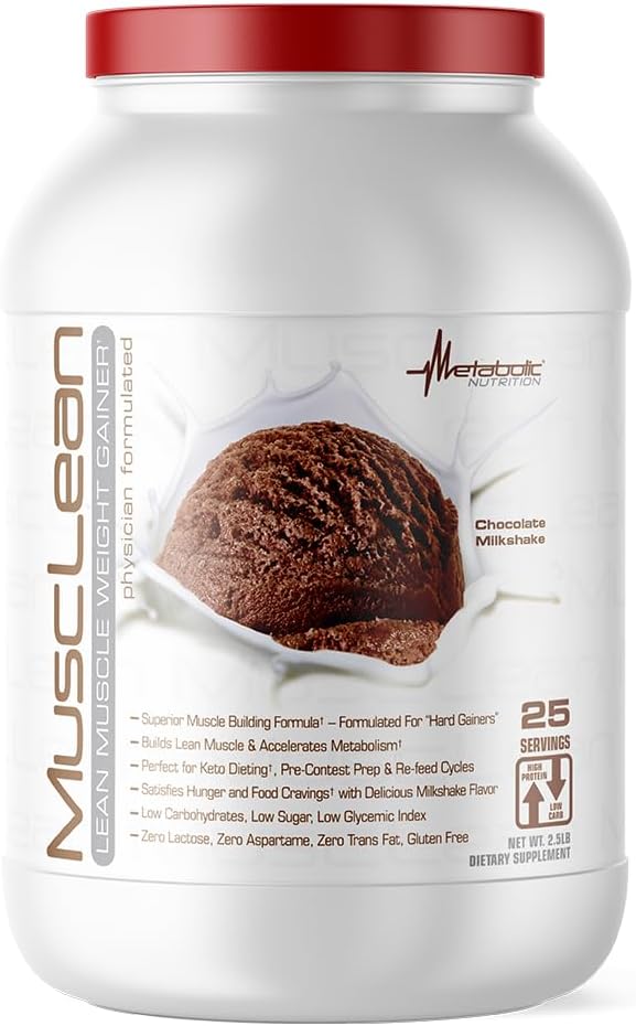 Metaboliczne Nutrition Musclean Chocolate Sha, 2,5 funta