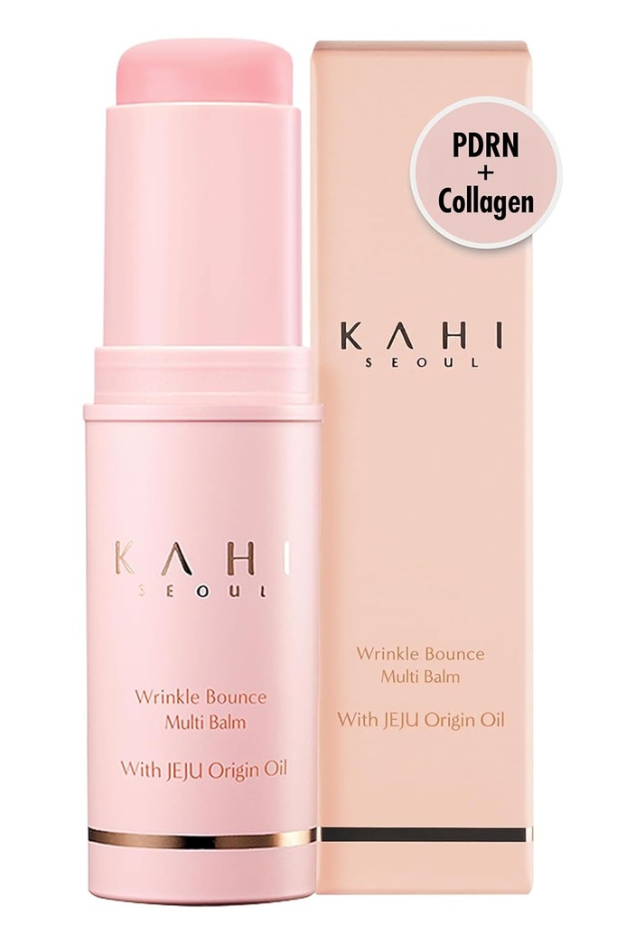 KAHI Rotinkle Bounce Multi Balm Stick Adred 124; PDRN Collagen Rotinkle Stick Adrenalina 124; Koreański Opieka skóry Adrenalina 124; All- in- One Hydrating Lip Balm Eye Cream Neck Cream Make Up Base & Face Mist Moisture Balm