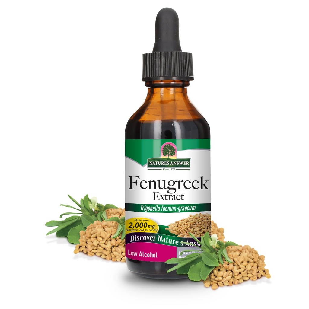 Nature 's Response Kozieradka Nasiona z alkoholu organicznego, 2 -Płynne Ounces