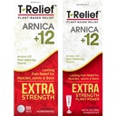 MediNatura T- Relief Extra Siła Relief Pain Relief Arnica + 12 Relievers Pain Based Plant 100ct Tablets T- Relief Extra Siła Relief 3oz Cream Bundle