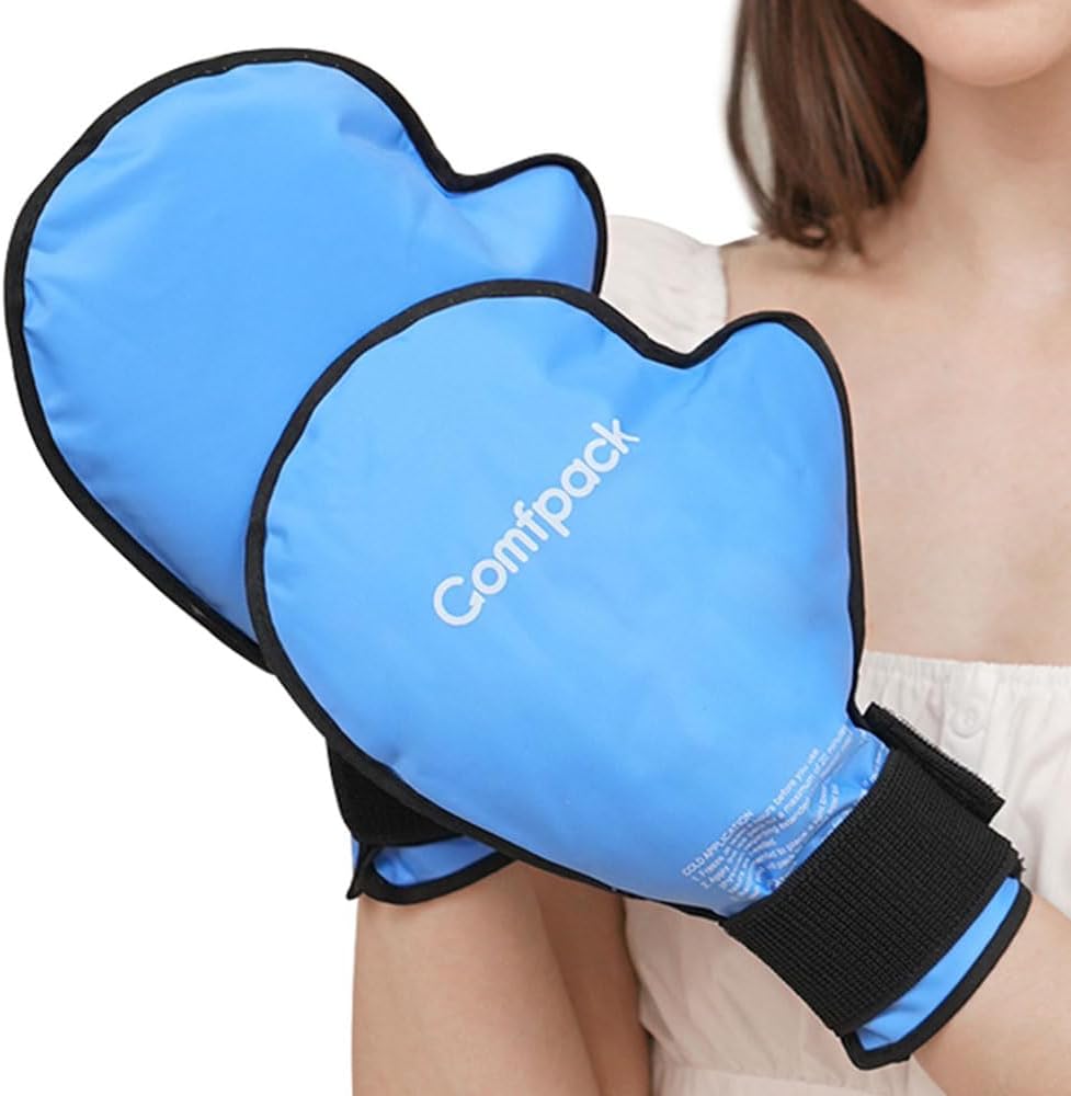 Ręczne Rękawice Pack Ice dla Ulgi Ból, 2 Pack Pełne Rękawice Zimnej Terapii dla Neuropatii Chemioterapii, Żel Pack Ice dla Tunnel Carpal, Zapalenie stawów, Obrzęk, Suregry, Ręce robocze