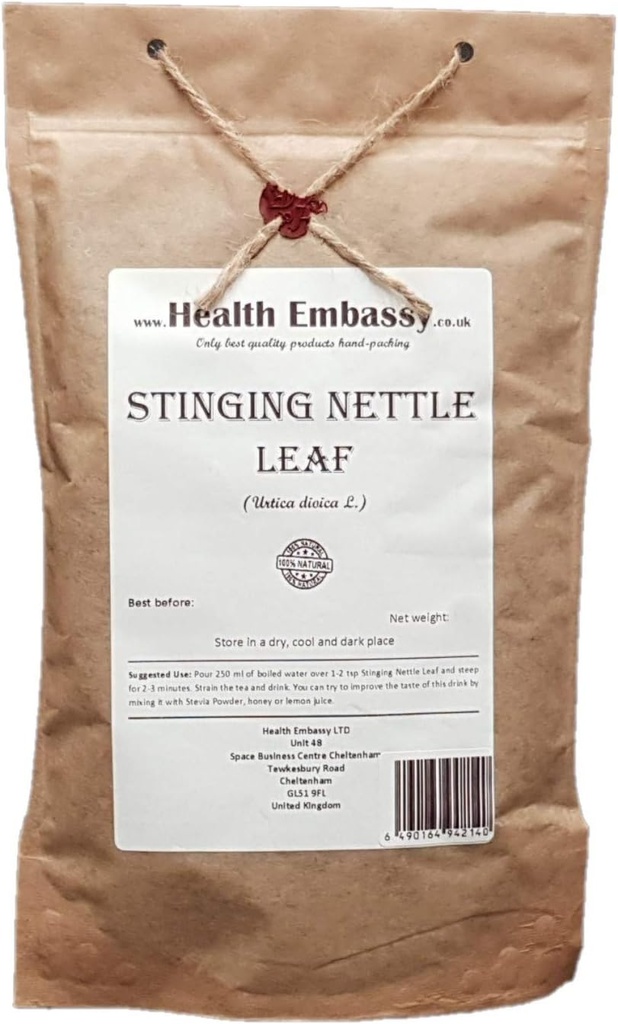 Ambasada Zdrowia Stinging Nettle Leaf 124; Urtica Dioica L British 124; Herbal Herbal (50g)