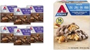 Atkins Pecan Karmel Clusterki 60 Count, Karmel Czekoladowy Nut Roll Snack Bar 16 Count