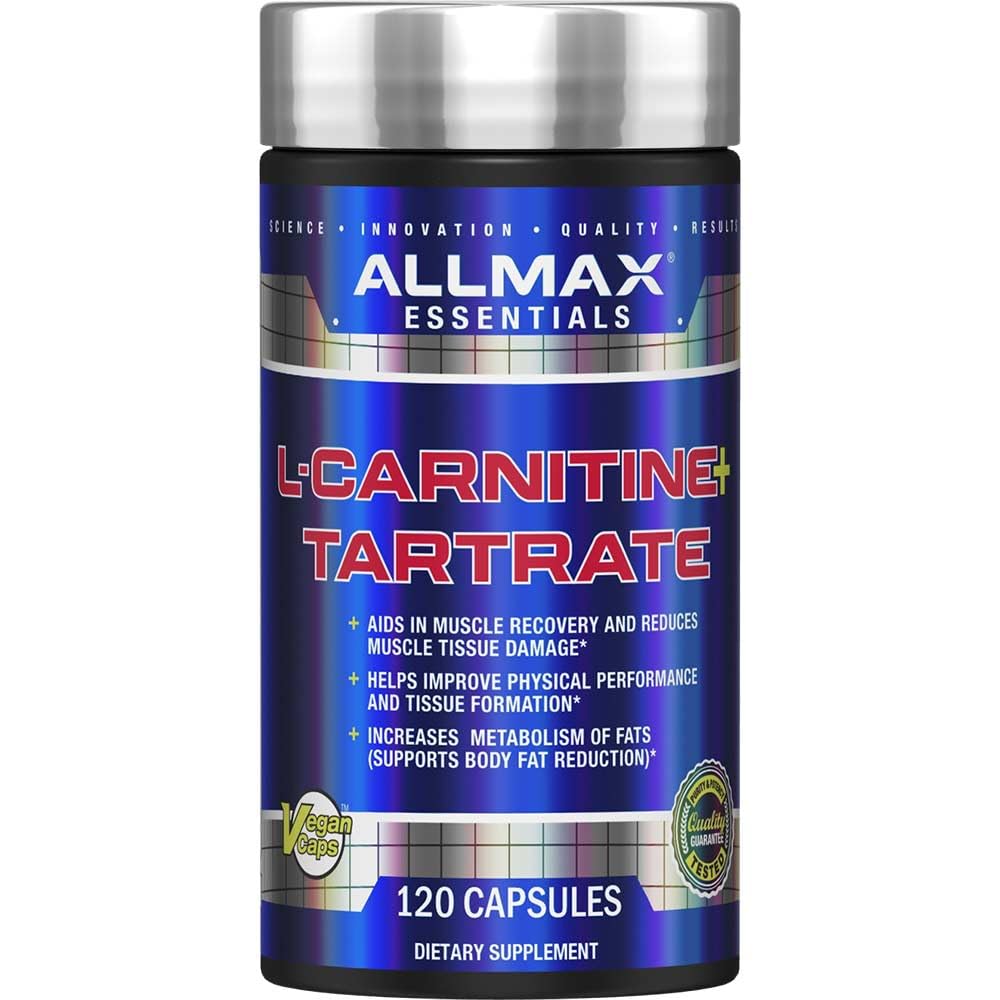 ALLMAX Nutrition L- Karnityna + winian, 120 kapsułki