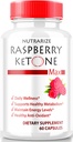 Kapsułki z ketonu malinowego, Oficjalny Keton malinowy dla utraty wagi, All- Naturalna formuła Keto odblokować swoje ciało i cele fitness, RaspberryKetone 1200MG Suplement, Opinie (60 kapsułki)