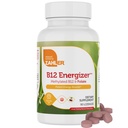 Zahler Energizer - Folate and B12 Supplement - Szybkie rozpuszczanie Cherry Flavor Lozenges Dual witaminy Methylled B12 & Folate Supplement z 1360 µg Kwas foliowy + 1000 µg Methyl Witamina B12 (90 Count)