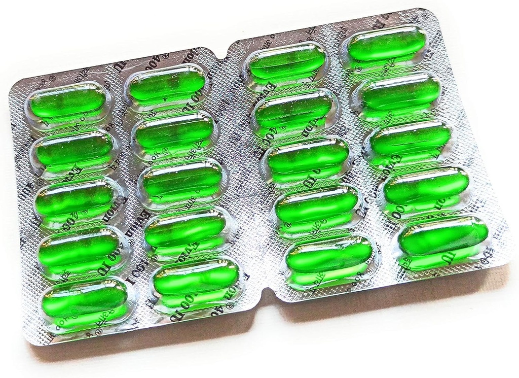 Witamina E (100 kapsułek) 400 mg