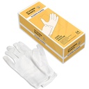 ECZEMA HONEY Premium 100% Rękawice bawełniane - Mydlane i wielokrotnego użytku Całonocne Suche Dłonie Leczenie - Białe Rękawice bawełniane dla Eczemy (24 Pary)