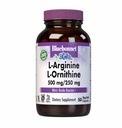 Bluebonnet Nutrition L- Arginina 500mg / L- Orinithy 250mg, Wspiera Metabolizm białka *, Soyfree, Gluten- Free, Non-GMO, Kosher Certified, Wegan, 50 Kapsułki roślinne, 50 Służenie
