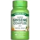 Nature 's Truth Super Ginseng Complex 124; 60 Kapsułki 124; z Royal Jelly 124; Non-GMO & Gluten suplement