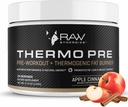 Thermo Pre - Fitness Supplement Supplement for Active Lifestyles - Trening termogeniczny i Metaboliczny Wsparcie - Plant- Based, Natural Ingredients - Apple Cynamon - 24 Służenia