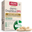 Jarrow Figuras Jarro- Dophilus EPS - 50 Miliard Organizmów na Serving - 30 Enteric Coated Veggie Caps - Multi- Strein Probiotic - Zdrowie jelitowe i immunologiczne - Do 30 Służenie