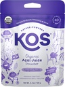 KOS USDA Organic Acai Proszek, Niesłodzony Superfood - Naturalny przeciwutleniacz, Acai Berry dla Smoothies i Bowls - Polyphenol Abundant, Gluten- Free, Non-GMO, Przyjazny dla klimatu Resealable Bag, 40 Służenia