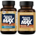 Ageless Mężczyzna Max Nitric Oxide Booster i Testosteron Booster dla mężczyzn