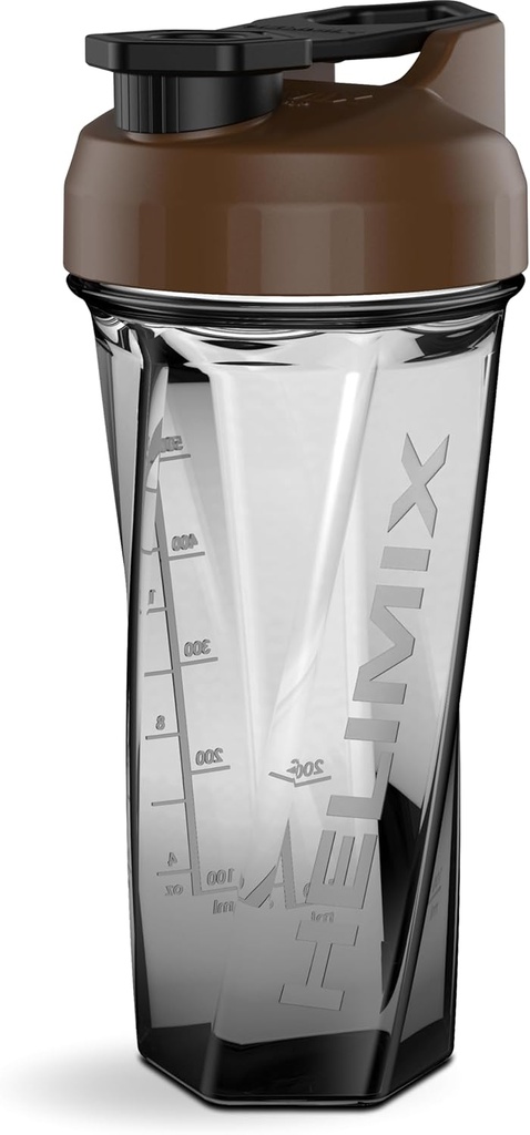 HELIMIX 2.0 Blender Blender Butelka shaker trzyma się do 28oz 124; No Blending Ball lub Whisk Between 124; USA Made 124; Przenośne pre Workout Serwatka Protein Shaker Cup 124; Mixes Cocktails Smoothies Shakes Shakes 124; Top Rack Safe