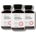 Smarter Nutrition Curcumin Softgels - Wegan Wysoka Absorpcja 400 mg Kurkumina Suplement Standaryzowany do 95% Tetrahydrokurkuminoidy + Czarny olej nasienny i imbir do wspólnego i immunologicznego zdrowia - 180 Ct