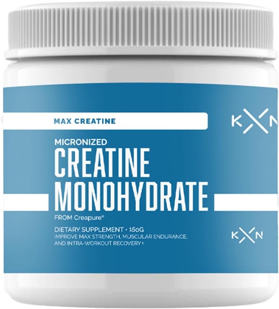 KompleX Nutrition Max Kreatyna monohydrat z Creapture (30 Służenia) - Maksymalizacja wydajności, Wzmocniona energia, Wsparcie mięśni, Mózg