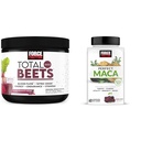 Silny współczynnik całkowitego wypieku tlenku azotu w proszku i idealny Maca Root Chews Energy, Mood and Balance Supplement Bundle