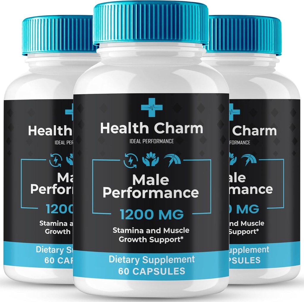 Charm Health, Charm Health, Charm Health Kapsułki, Oficjalny Charm Zdrowia dla mężczyzn Kapsułki, Dodatek Charm Health, HealthCharm All Natural Pastillas, 180 Kapsułki na 3 miesiące