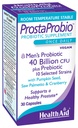 ProstaProbio Men 's Daily Probiotic - 10 Szczeliny z Prebiotykiem, Nasiona dyni, Saw Palmetto & Cranberry Breats 124; 30 Once- Daily Vegetarian Kapsułki dla Prostate & Urynary Wellness Wsparcie