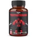 Agobi Testosteron Suplement dla mężczyzn - 11 Herbs - Ashwagandha, Tribulus, Ginseng & More - 60 Kapsułek na 1 miesiąc