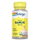Solaray Organic czosnku Pigułki - 560 mg Czosnek Suplementy dla Heart Health Support - USDA Organic Czosnek Kapsułki - Wegan - 60- Dzień Money- Back Guarantee - 100 Służenia, 100 WegCaps