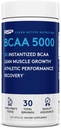 RSP BCAA 5000 (30 Serv), Premium BCAA Kapsułki do post Workout Odzysk mięśni, Endurance & Energy, 5g podstawowych rozgałęzionych Acids Acids łańcucha na obsługę