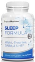 Herbal Nutrition Sleep Supplement Supplement Sleep Formuła jest wieloskładnikowy suplement snu z Melatonin, GABA, L- Theanine i więcej, Sen jak Ty są na Cloud 9! Jedna butelka 60 Ct