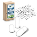 PureCaps USA - Puste kapsułki żelatynowe Rozmiar 00 XI124; 1000 Oddzielone tabletki XI124; Biały XI124; Nie-GMO Certified XI124; SLS, gluten, Preservative Free