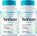 IDEAL Performance (2 opakowania) Revision Eye Supplement Pills Advanced Vision 2.0 Eye Care Complex Witamina kapsułki Pro (120 kapsułek)