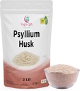 Pyllium Husk Whole 2 lb (32Oz), Użyj w Smoothies, Gotowanie i pieczenie, Unflavored, Fine Ground, 100% Natural, Nie GMO, przez Yogi 's Gift ®
