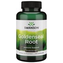 Swanson Goldenseal Root - Suplement ziołowy Promowanie wsparcia immunologicznego i ogólne Wellness - Funkcje Goldenseal Root Extract Standaryzowane do minimum 5% Alkaloidy ogółem - (120 kapsułki, 125mg każdy)