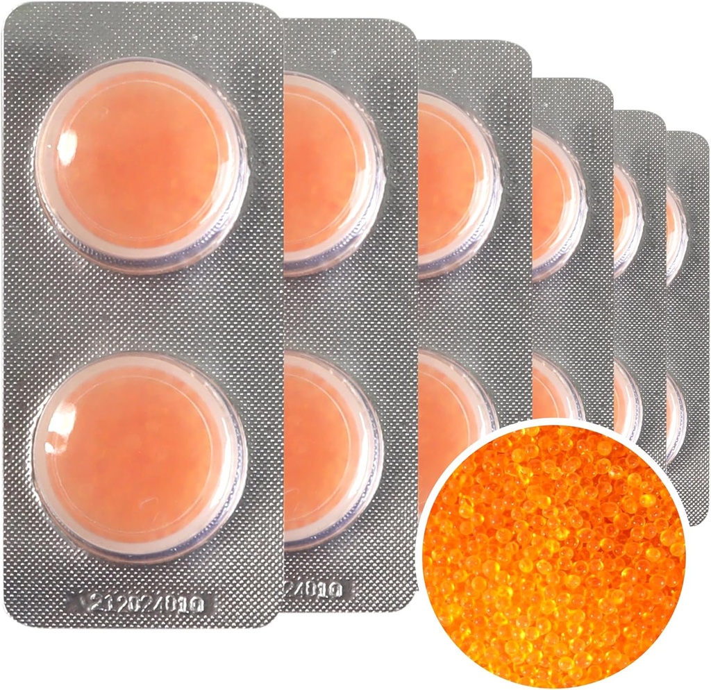 12- Pack Suszarka do włosów Kapsułki C & C Suszenie Suszarki Kapsułki Akcesoria dla Phonak, Starkey i Unitron Ładowarka Case lub Wszelkie Suszarki do pomocy słuchu Może przechowywać suche kapsułki (3Garm)
