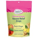 Cukiereczek Pie Organic ciąża Nudności ulgi krople, Soothe First Trimester Poranne choroby, brzoskwinia & Ginger Flavor, 30 Hrabia