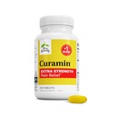 Terry Naturalny Kuramin Dodatkowa Siła - Curcumin & Boswellia Suplement do Zdrowego Obróbki Cyfrowej - Turmeric Suplement do Pomocników, Mięśnie Zdrowie i Produkcja Endorfin - 120 Tabletki