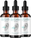 LIVORKA ZenCortex Drops, Liquid Supplement for Ear Health, Supports Healthy Hearing - 3 Bottles (90 Day Supply) - Pack of 3