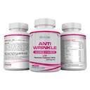 Solutions Skin Beauty (4) Anti-Rotinkle Max Suplementy 240 Kapsułki w / Resveratrol, Kwas lipowy alfa, Kolagen, DMAE, Hyaluronic + Pigułki