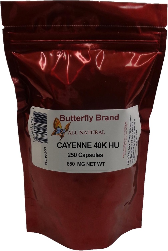 Cayenne 40K HU kapsułki 650mg worek 250