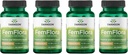 Swanson FemFlora - Supplement Probiotic Supplement Supplement Supplement Flora of The Mouth, GI Tract i Vagina - Probiotyki dla kobiet z 9 milionami CFU na kapsułki - (60 kapsułek) (4 opakowania)
