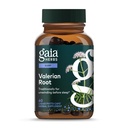 Gaia Herbs Valerian Root - Natural Sleep Support for a Natural Calm to help Relaxation to Prepare for Sleep - with Organic Valerian Root Extract - 60 Vegan Liquid Phyto- Kapsułki (30- Day Supply)