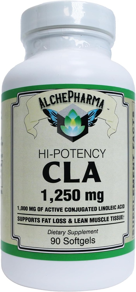 CLA (True Active Conjufalid Linoleic Acid) • Wysoka potencja - Optimal 1: 1 Stosunek izomerów • 1,250mg Softgels