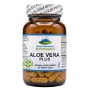 Pure Mountain Botanicals Aloe Vera Plus kapsułki. 200: 1 Ekstrakt. Kosher Organic Suszony Aloe Vera Gel, Marszałek Korzeń, Śliski Łoś