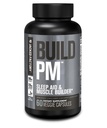 Jacked Factory Build PM Night Muscle Builder & Sleep Aid - Post Workout Recovery & Sleep Supplement w / VitaCherry Tart Cherry, Ashwagandha, & Melatonin - 60 Natural Veggie Pills