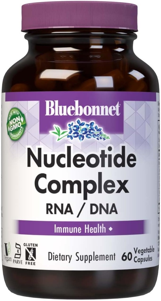 BlueBonnet Nucleotyde Complex Supplement, 60 Count, White