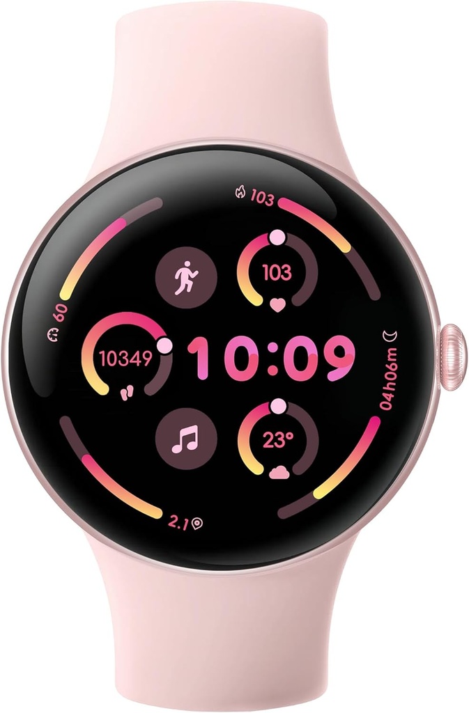 Smart Watch for Women Men [1.43 "AMOLED Display], Health / Sleep / Stress / Fitness Tracker, Bluetooth Call, 7- Day Battery, 220 + Watch Faces, 100 + tryby ćwiczeń, 3ATM Wodoodporny Smartwatch dla Android iOS