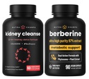 NutraChamps Complete Nurney Health: Berberine & Nurney Cleanse Duo