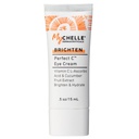 MyCHELLE Dermaceuticals Perfect C Eye Cream - Eye Cream for Dark Circles and Puffiness with Witamina C & Komórki macierzyste roślin w celu zmniejszenia widocznych objawów starzenia, cienkie linie i zmarszczki, 0.51 Fl Oz (Opakowanie 1)