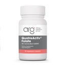 Alergy Research Group QuatreActiv Folate Supplement - Metylfolate, 5- MTHF, Metylation Support, Quatrefluc, Kapsułki wegetariańskie - 90